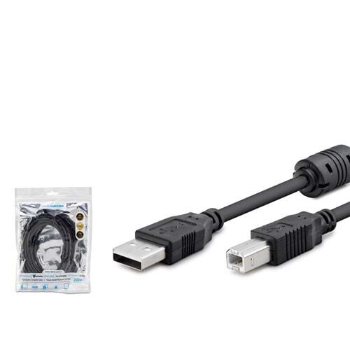 HADRON HDX7507 KABLO PRINTER TO USB 4.6MT SİYAH