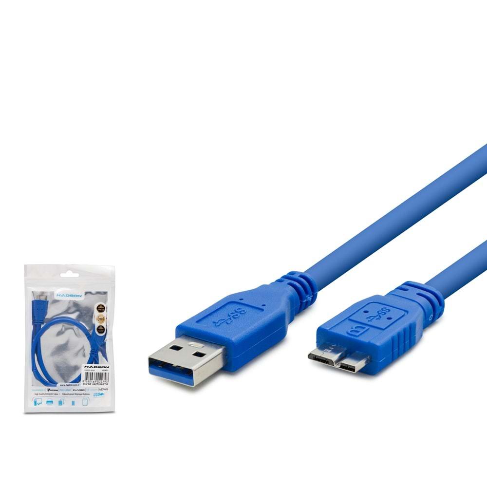 HADRON HDX7503 KABLO USB 3.0 50CM HDD/NOTE4