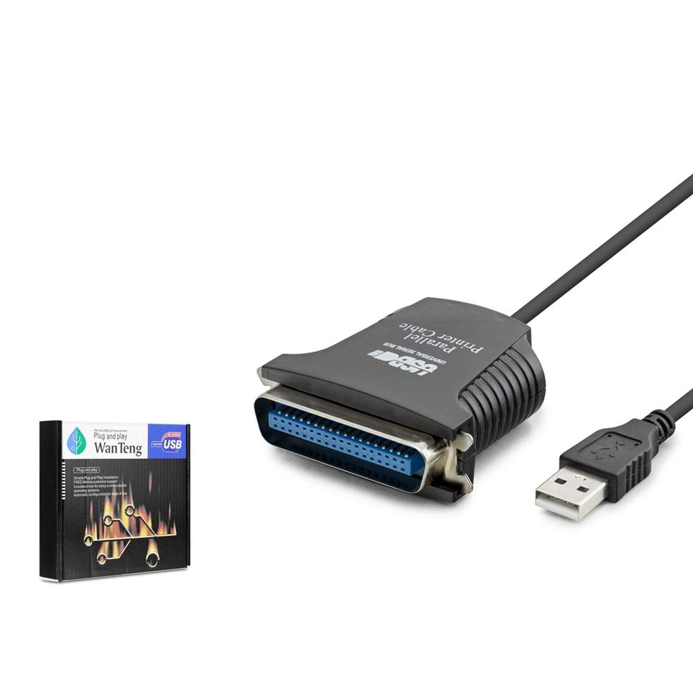HADRON HDX7526(4570) KABLO PRINTER LPT TO USB 0.80MT