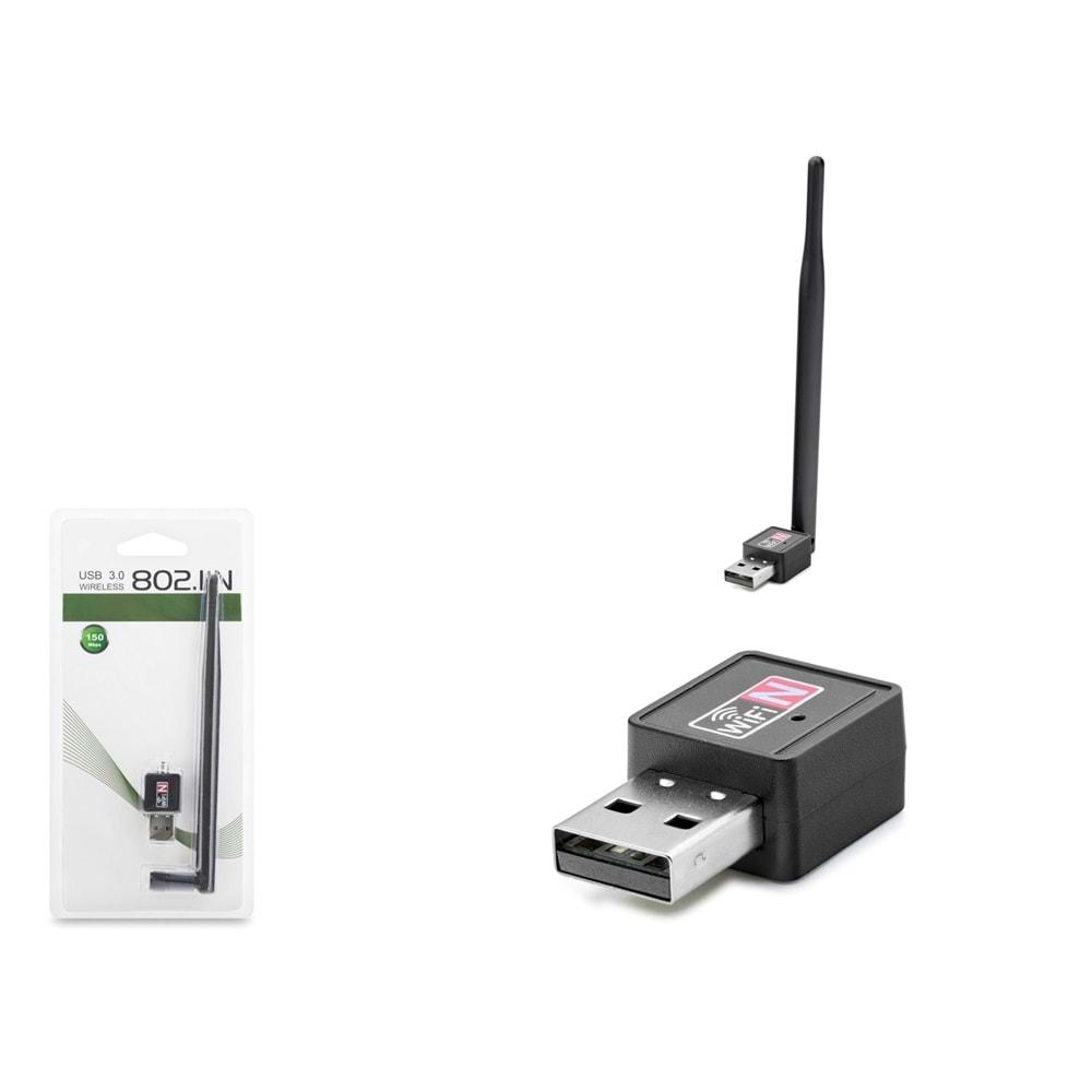 Pix-Link Lv-Uw02T Wifi Adaptör 150Mbps 8818Ic Siyah