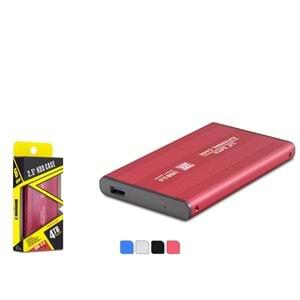 HADRON HDX1751 HDD KUTUSU USB3.0 METAL SATA 2.5ÇOK RENKLİ