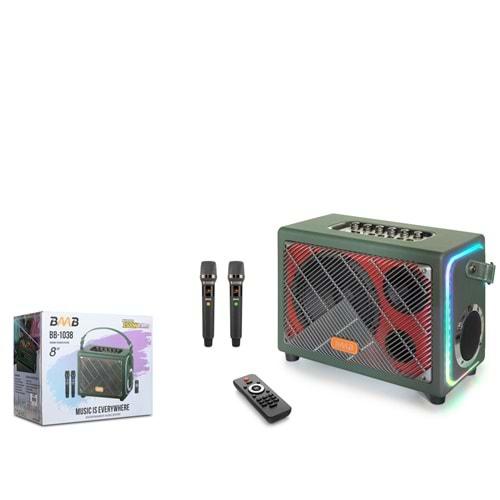 Hadron Bb1038 Bluetoth Karaoke Speaker Kumandalı 8 425*205*300Mm Siyah