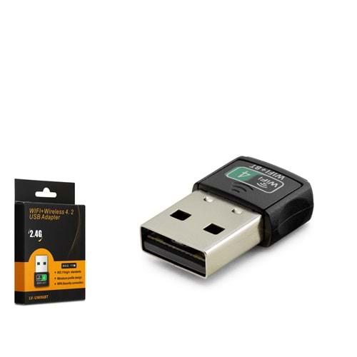 PIX-LINK LV-UW06BT USB BLUETOOTH DONGLE + WIRELESS ADAPTÖR 2.4G