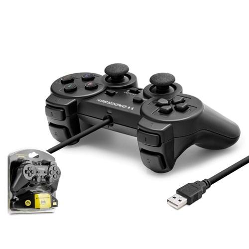 WONDERBOY W201S GamePad PC Uyumlu USB - Siyah
